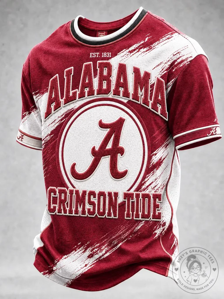 Red and White Fan Jersey for Alabama Crimson Tide Football Team 29 Red and White Fan Jersey for Alabama Crimson Tide Football Team