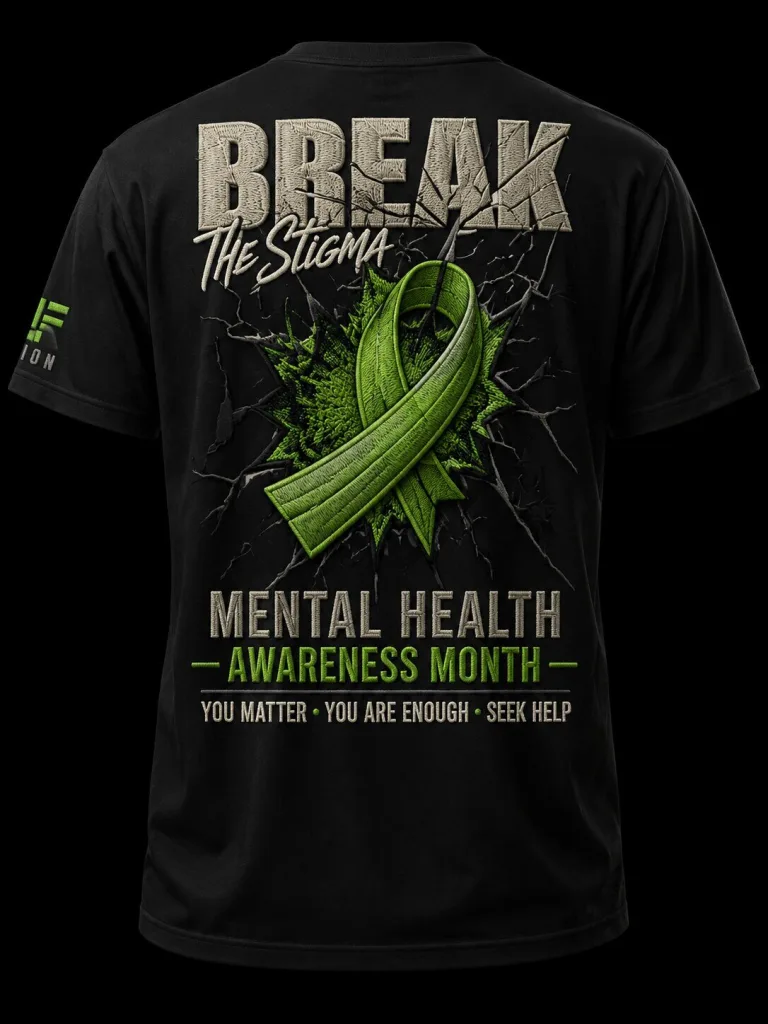 Mental Health Awareness Month Break The Stigma T-Shirt 7 Mental Health Awareness Month Break The Stigma T-Shirt