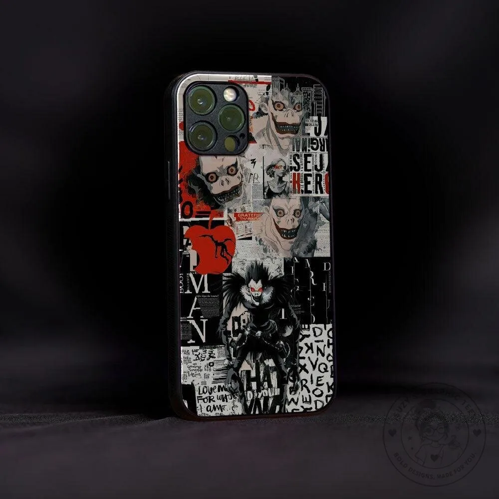Death Note Ryuk Shinigami Collage iPhone Phone Case