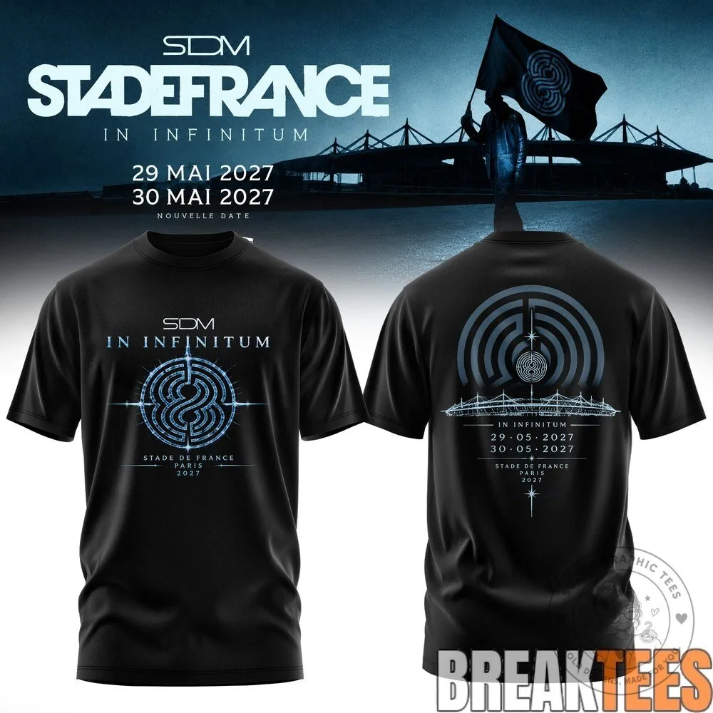 SDM Stadefrance In Infinitum 2027 Concert Tour Black T-Shirt 13 SDM Stadefrance In Infinitum 2027 Concert Tour Black T-Shirt