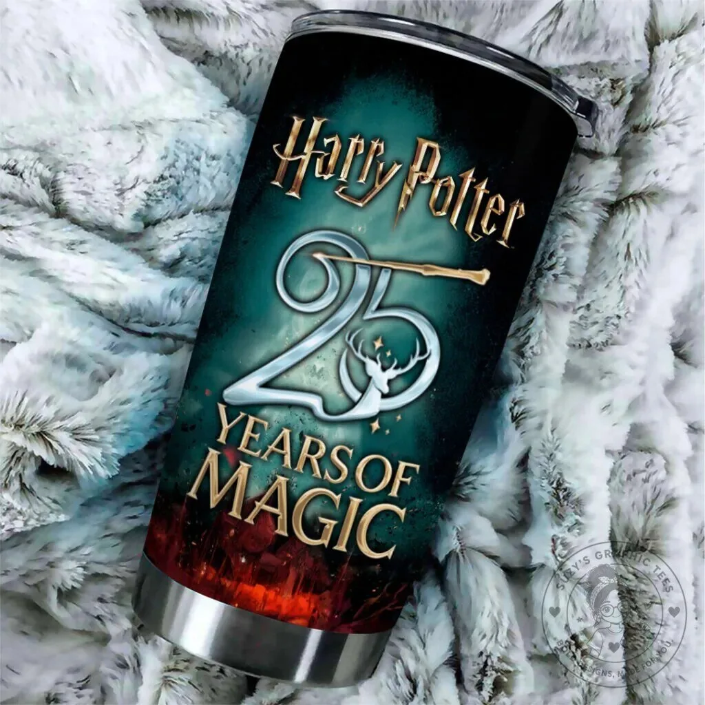 Harry Potter 25 Years of Magic Stainless Steel Insulated Tumbler Cup 9 Harry Potter 25 Years of Magic Stainless Steel Insulated Tumbler Cup