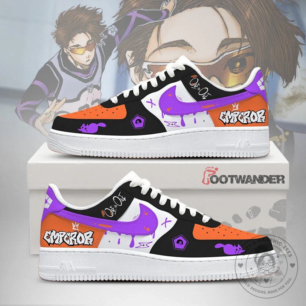 Kenyu Yukimiya Blue Lock Anime Character Custom Design Shoes