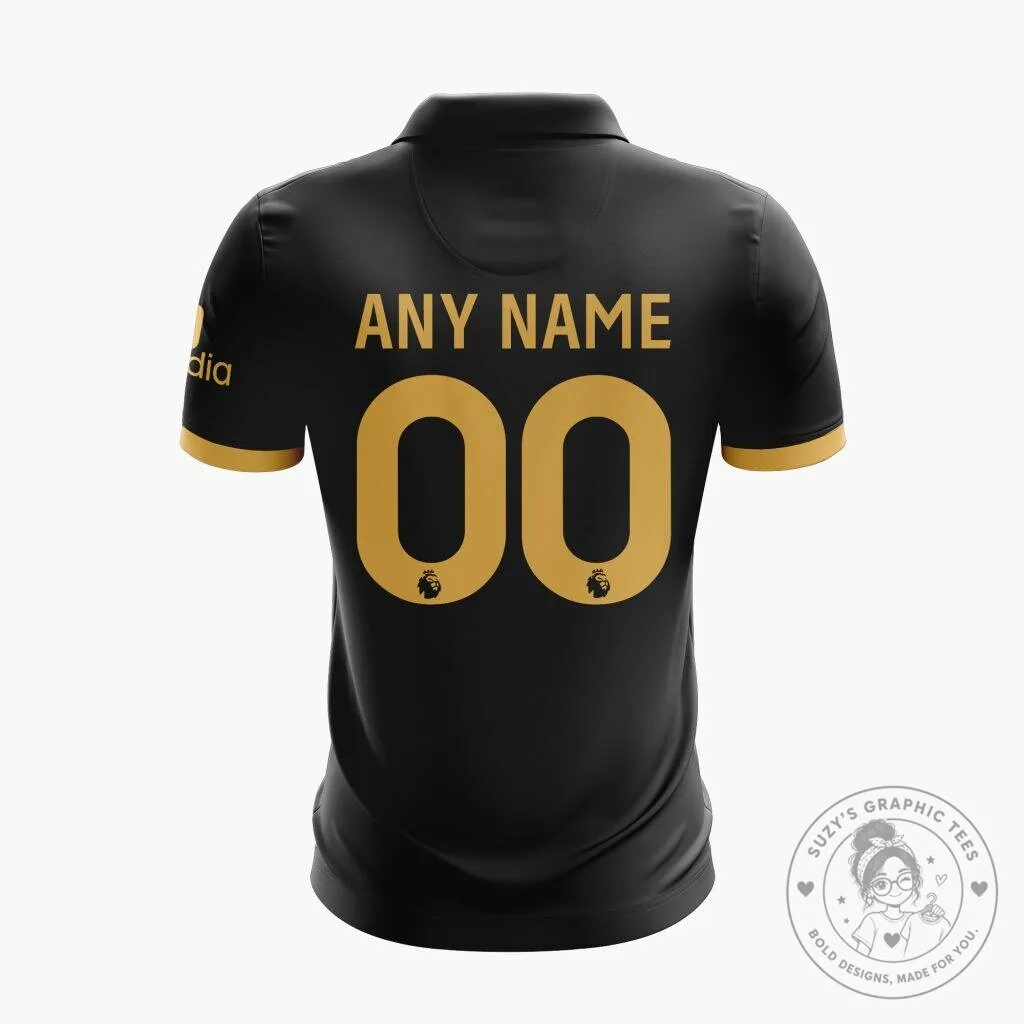 Liverpool Football Club Black And Gold Polo Shirt 5 Liverpool Football Club Black And Gold Polo Shirt