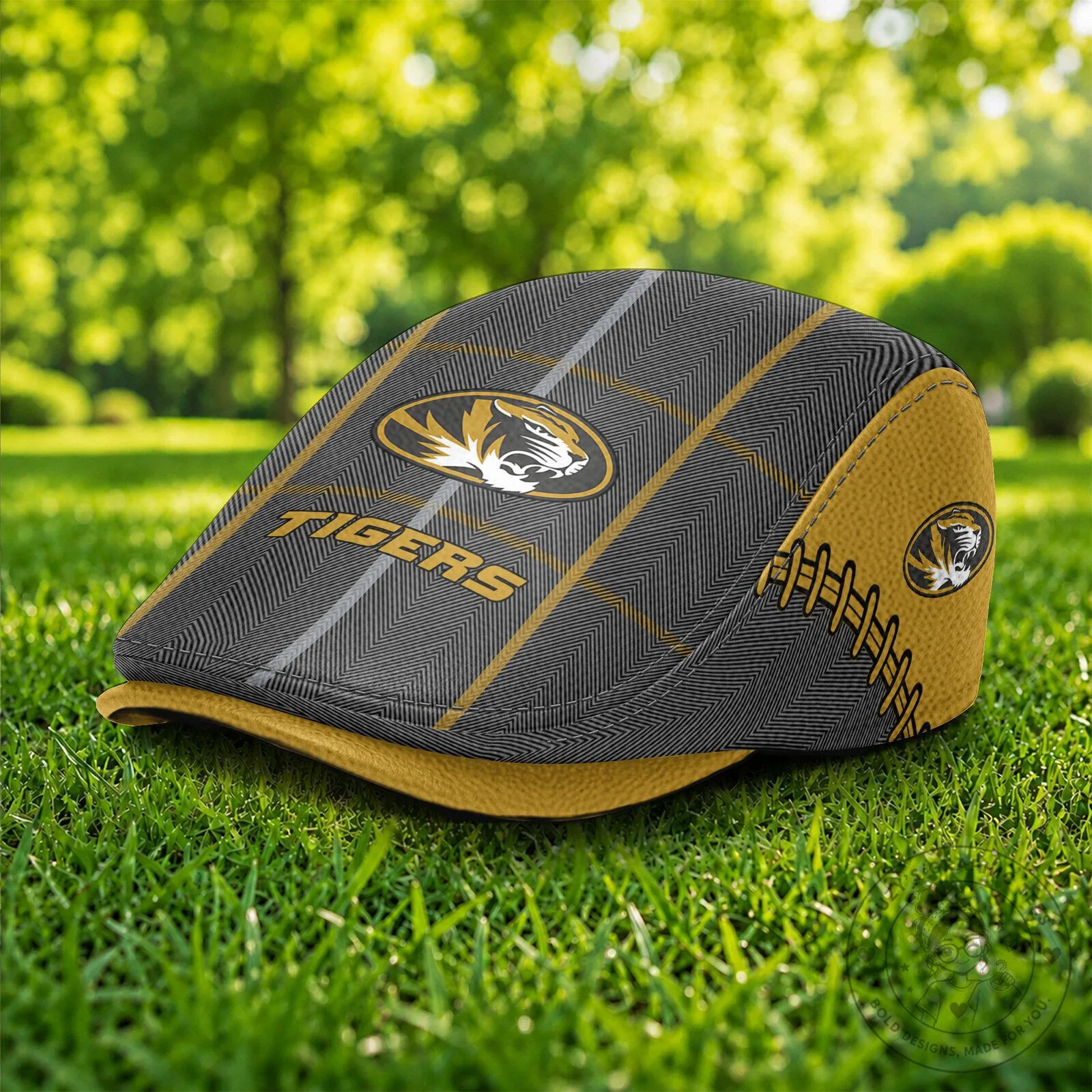 Missouri Tigers NCAA Golf Flat Cap Hat