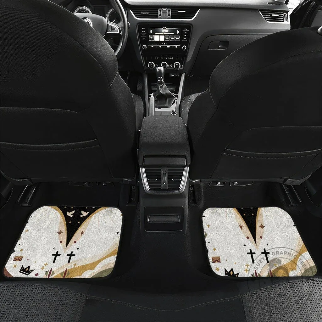 King Jesus African Black Christ Religious Christian Faith Holy Cross Dove Car Mat 11 King Jesus African Black Christ Religious Christian Faith Holy Cross Dove Car Mat