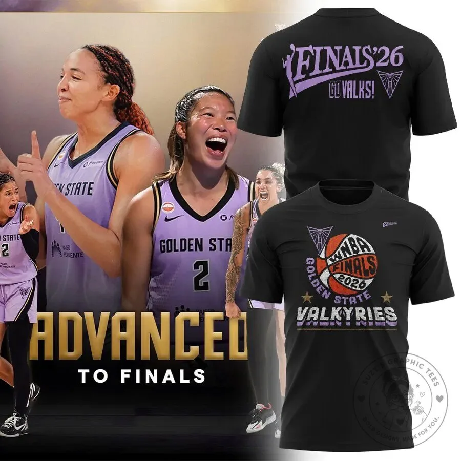 Golden State Valkyries WNBA Finals 2026 Go Valks! Basketball T-Shirt 3 Golden State Valkyries WNBA Finals 2026 Go Valks! Basketball T-Shirt