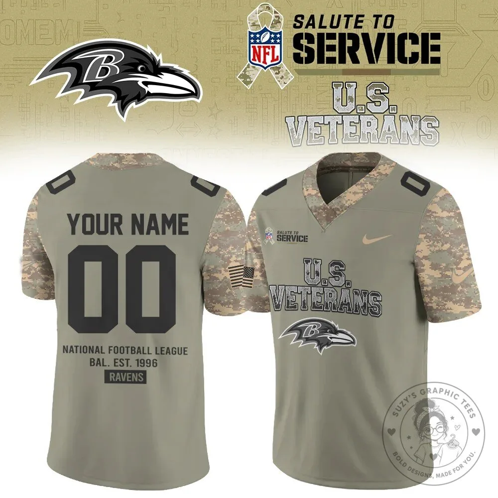National Football League Salute To Service US Veterans Custom Football Jersey 10 National Football League Salute To Service US Veterans Custom Football Jersey
