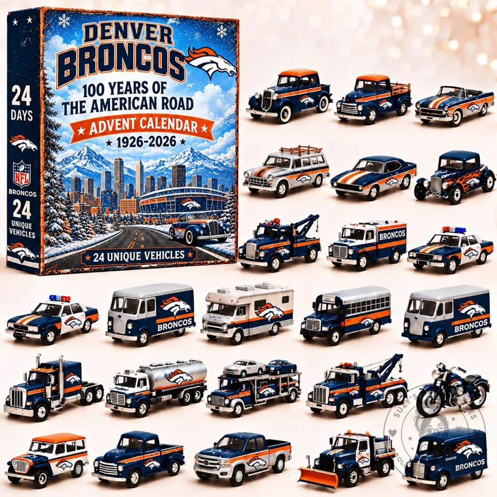 Denver Broncos 100 Years of the American Road Advent Calendar Denver Broncos 100 Years of the American Road Advent Calendar