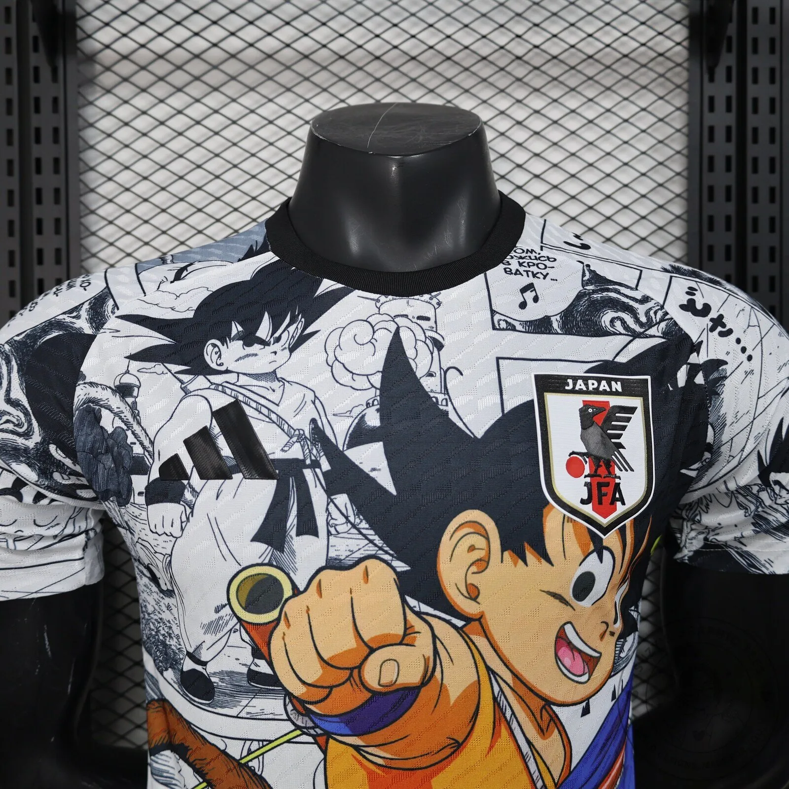 Dragon Ball Z Son Goku Japan National Football Team Player Version Jersey 6 Dragon Ball Z Son Goku Japan National Football Team Player Version Jersey