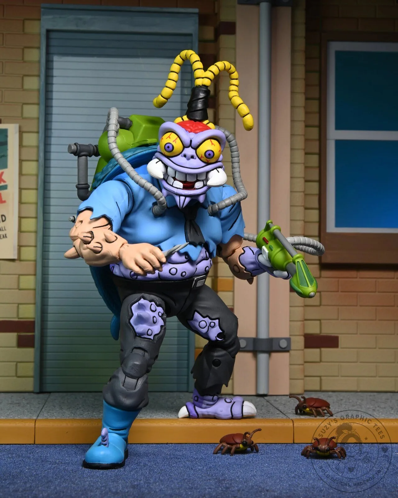 Teenage Mutant Ninja Turtles Antrax and Scumbug Cartoon Action Figure 2-Pack 14 Teenage Mutant Ninja Turtles Antrax and Scumbug Cartoon Action Figure 2-Pack