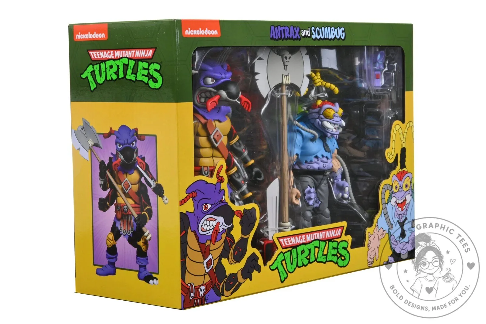 Teenage Mutant Ninja Turtles Antrax and Scumbug Cartoon Action Figure 2-Pack 20 Teenage Mutant Ninja Turtles Antrax and Scumbug Cartoon Action Figure 2-Pack