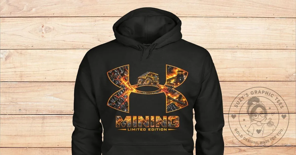Mining Limited Edition Under Armour Style Logo Black Hoodie 3 Mining Limited Edition Under Armour Style Logo Black Hoodie