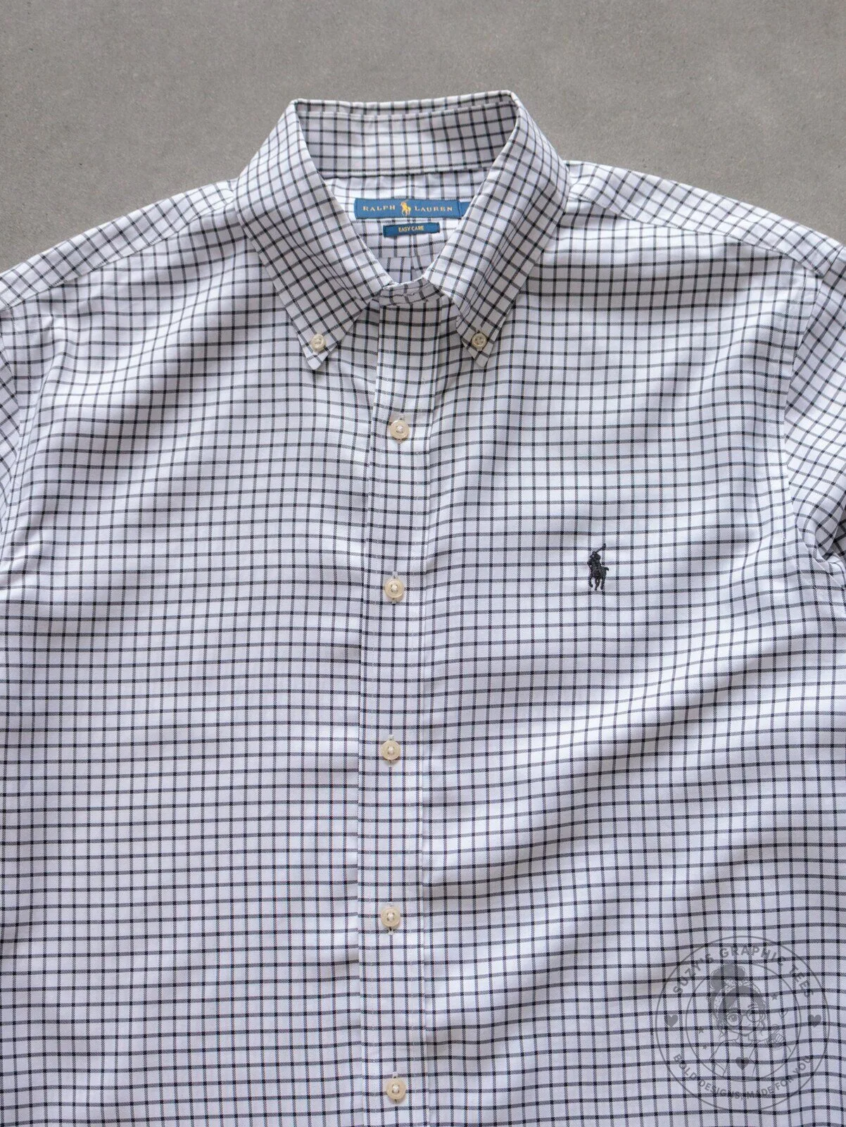 Ralph Lauren White Tattersall Check Long Sleeve Button-Down Shirt 6 Ralph Lauren White Tattersall Check Long Sleeve Button-Down Shirt