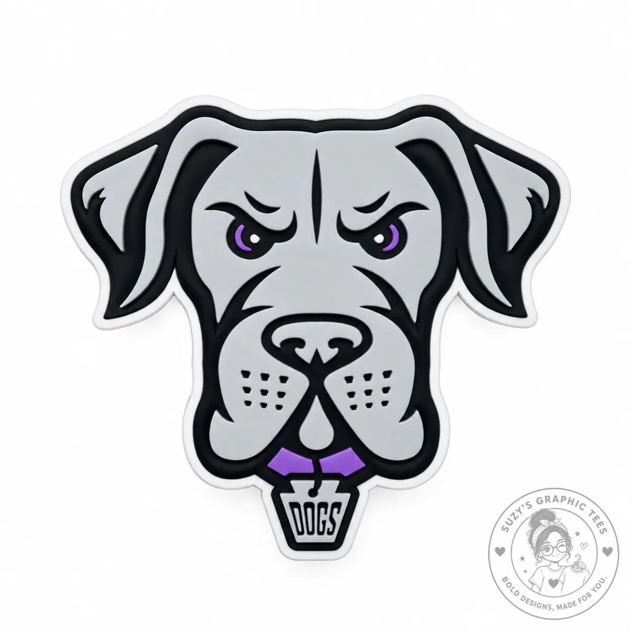 Philadelphia Waterdogs Lacrosse Team Logo Shoe Charm