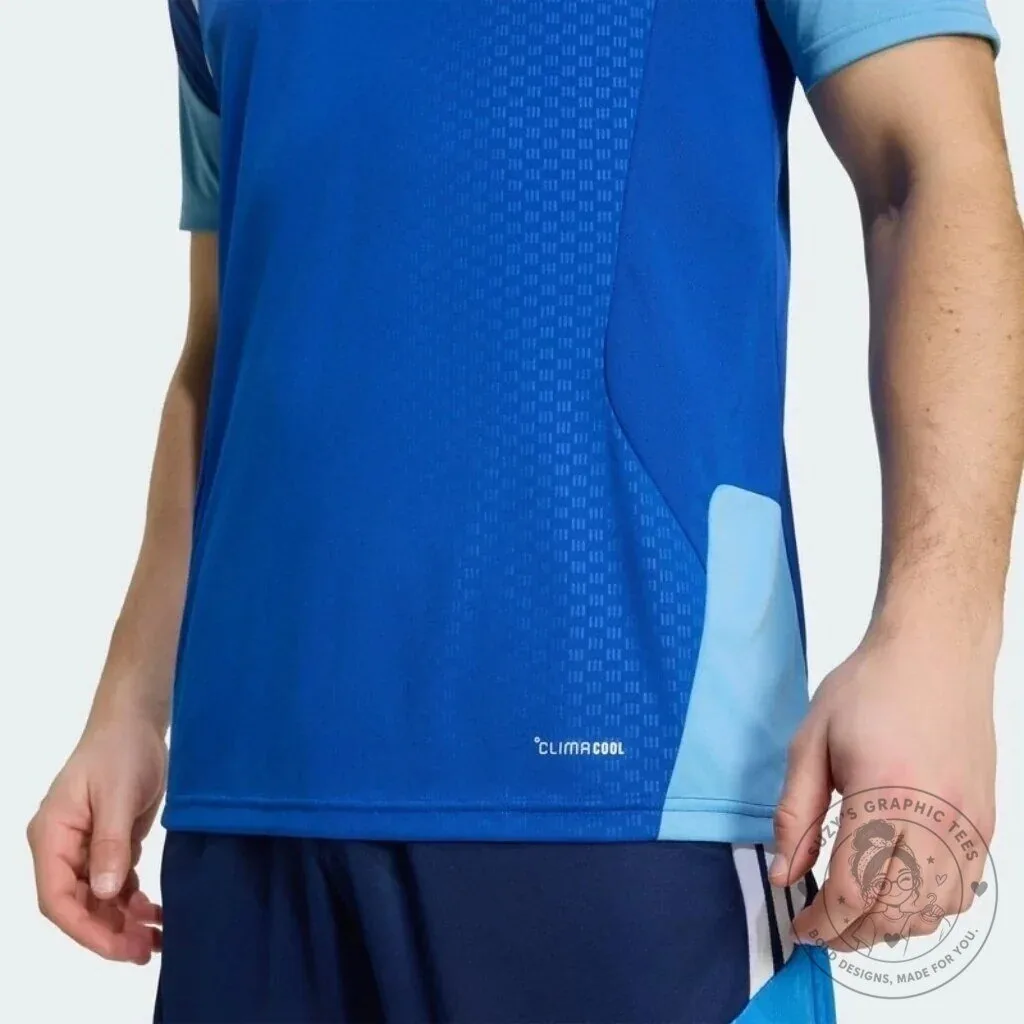 Cruzeiro Esporte Clube Training Blue and White Football Jersey 11 Cruzeiro Esporte Clube Training Blue and White Football Jersey