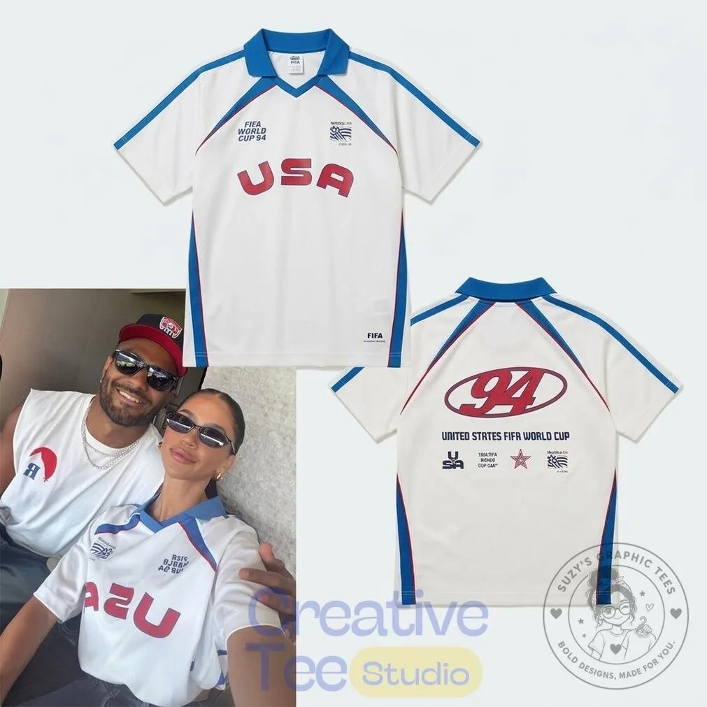 USA 1994 FIFA World Cup Soccer Polo Jersey