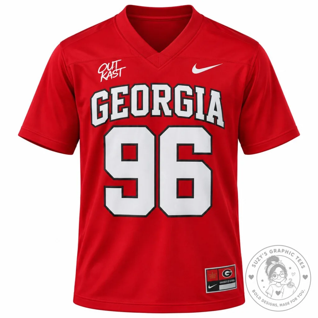 University of Georgia Bulldogs Outkast Football Jersey University of Georgia Bulldogs Outkast Football Jersey